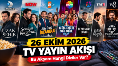 Bu Akşam Hangi Diziler Var? 26 Ekim 2026 TV Yayın Akışı